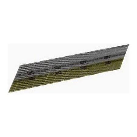 Senco Collated Finishing Nail, 2-1/2 in L, 15 ga, Galvanized, 34 Degrees DA25EAB